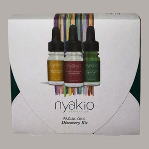 Nyakio Facial Oils Discovery Kit - Vibrant Yellow, Pure White, Rich Green​